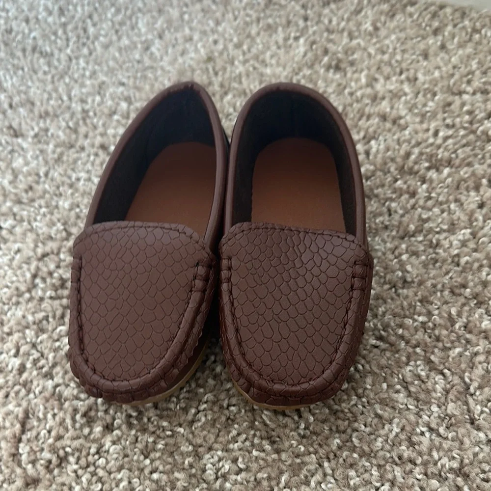 Brown Kids Loafers